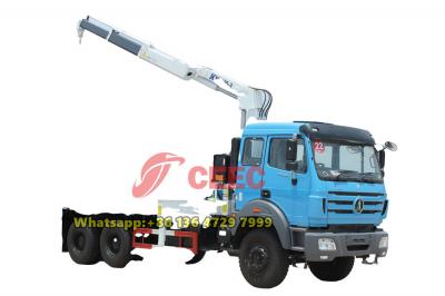 Beiben 2638 truck mounted crane