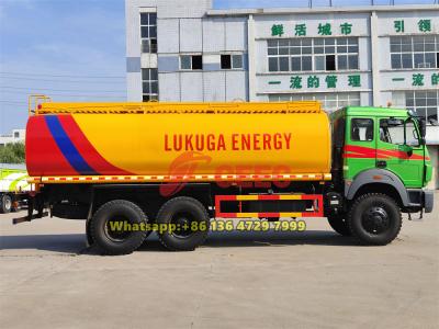 Beiben 6x6 off road oil truck
