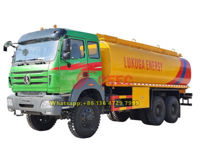 Beiben 6x6 off road oil truck