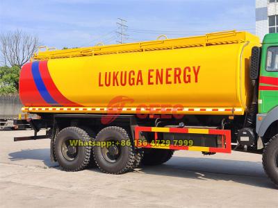 Beiben 6x6 off road oil truck