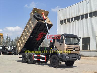 Beiben 6×6 RHD tipper truck