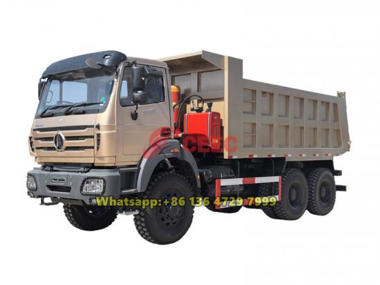 Beiben 6×6 RHD tipper truck