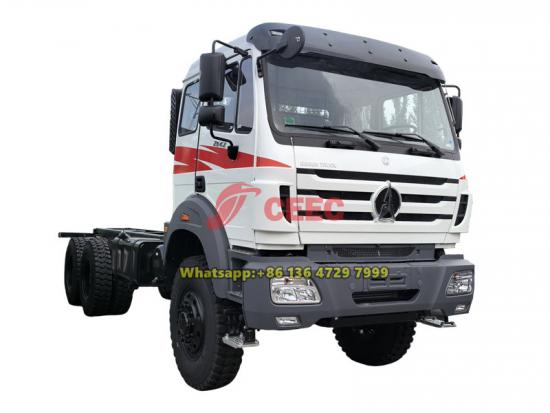 Beiben 6×6 chassis for cargo truck
