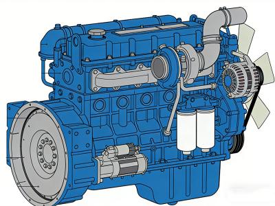 Brand new Weichai WP12 420E32 engine