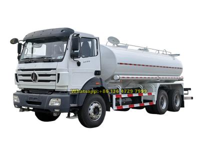 Beiben 6x4 20000 liters water tanker truck
