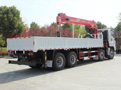 Beiben 12-wheeler boom crane truck