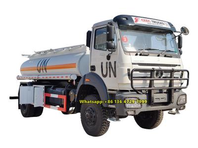 Beiben 4×4 all wheel drive fuel truck