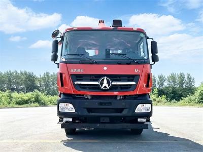 Beiben 8×4 service truck with crane