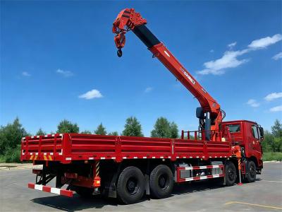 Beiben 8×4 service truck with crane
