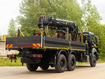 Beiben 6×6 AWD truck with crane