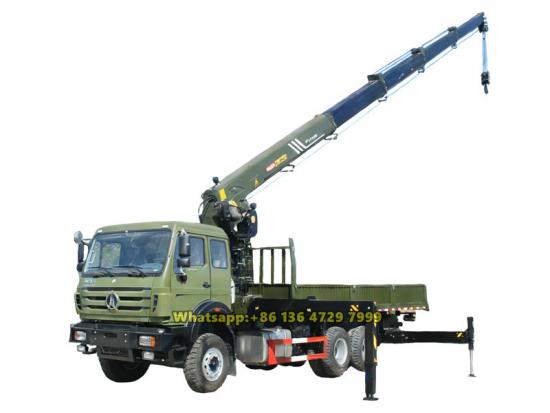 Beiben 10-wheeler 16 ton crane truck