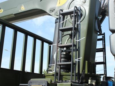 Beiben 10-wheeler 16 ton crane truck