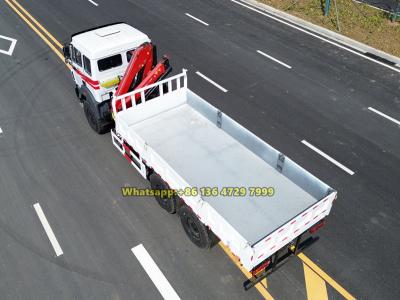 Beiben off-road knuckle boom crane truck