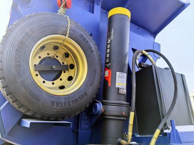 Nigeria 4 axles heavy duty dumper trailer