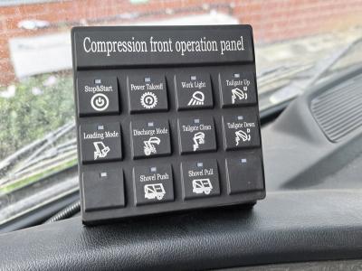 Beiben 4×2 refuse compactor truck