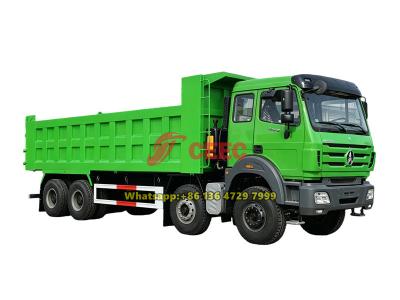 Beiben 8×4 construction dump truck