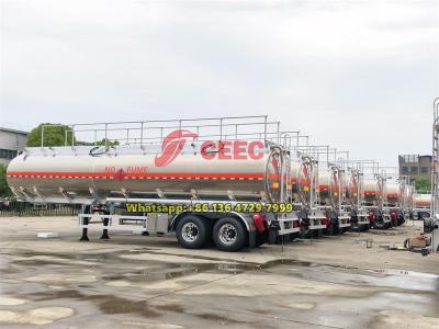 2 axles fuel tanker semi-trailer