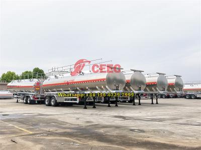 2 axles fuel tanker semi-trailer