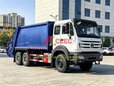 Beiben 6×4 heavy duty rear loader