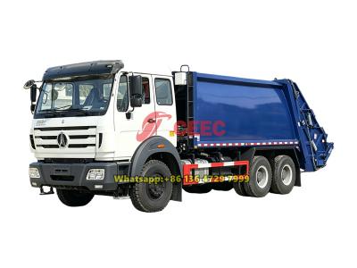 Beiben 6×4 heavy duty rear loader