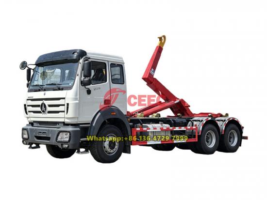 Beiben 6×4 hook loader truck