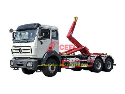 Beiben 6×4 hook loader truck