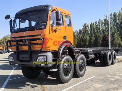 Beiben 8×8 heavy duty off-road chassis