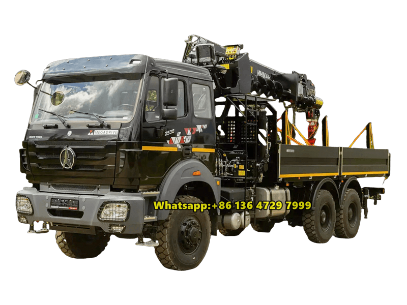 Camión grúa Beiben 8x4