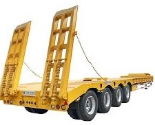 Semirremolque de plataforma baja