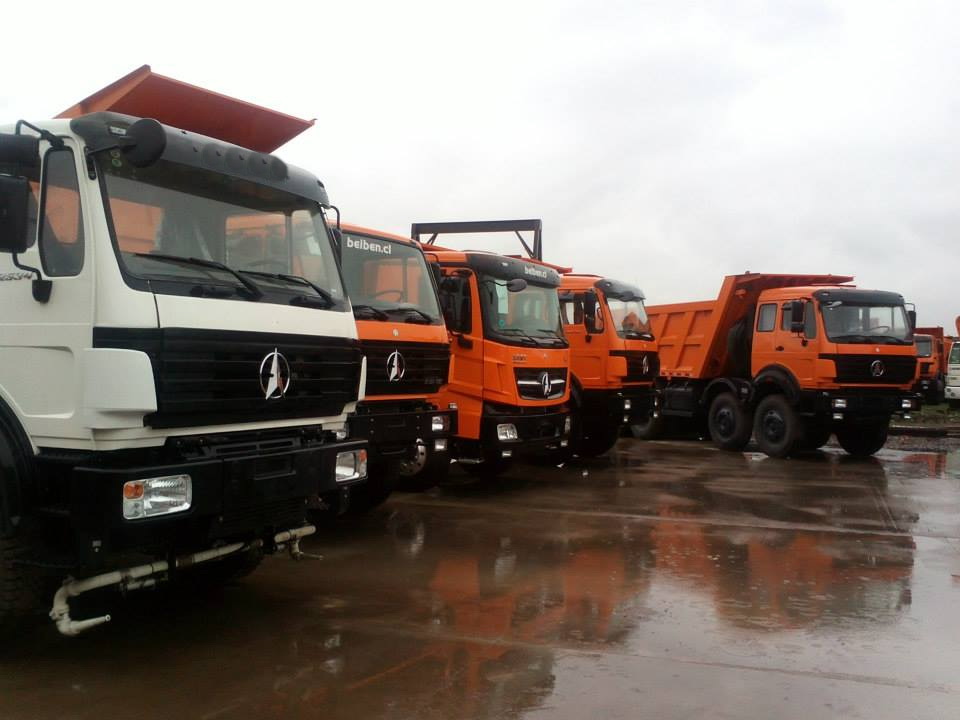 Distribuidor chileno firma gran acuerdo con planta de camiones beiben