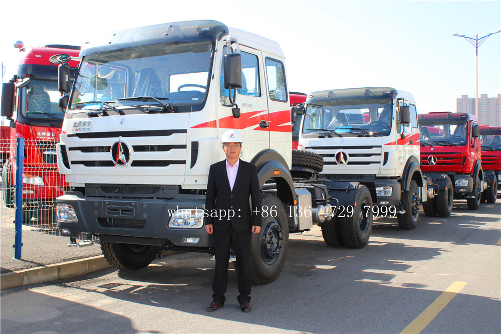 Nigeria: camión tractor beiben 2538 de 16 unidades para exportación