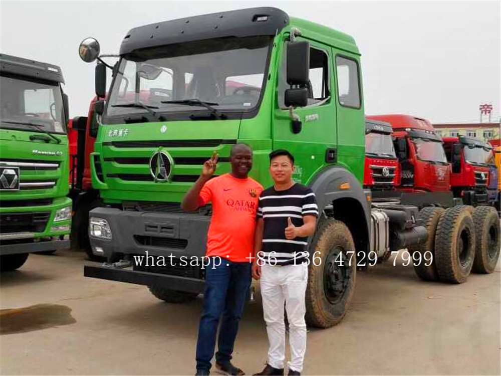 Congo-Se exportan repuestos para camiones Beiben 2638