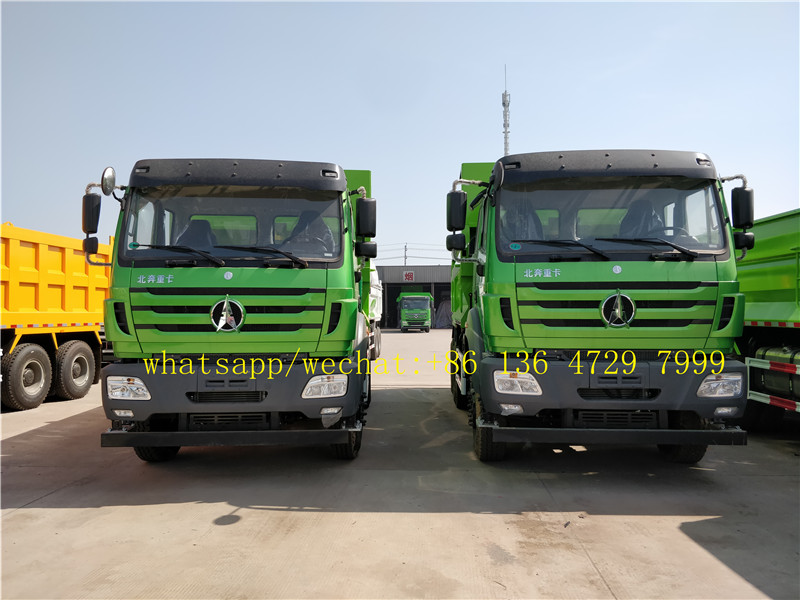 Nigeria: camión volquete beiben 2534 de 15 unidades para exportación
