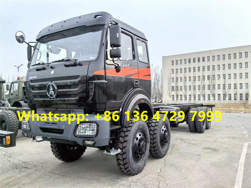 Cliente de Angola realiza pedido de camión todoterreno beiben 3142