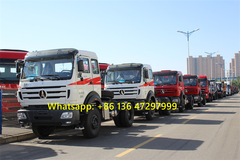 Cliente del Congo importa gran cantidad de camión tractor beiben 2642