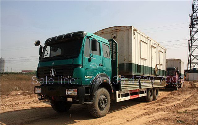 Camión de carga Beiben 20 T utilizado en Etiopía, Addis Abeba.
